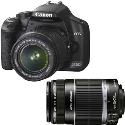 Canon EOS 450D with EF-S 18-55mm IS and 55-250mm IS Double Zoom Kit