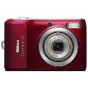 Nikon Coolpix L20 Deep Red Compact Digital Camera