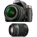 Sony Alpha A380 Digital SLR with 18-55 and 55-200