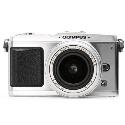 Olympus E-P1 Digital Camera plus 14-42mm F3.5-5.6 (Silver Body/ Silver Lens)
