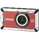 Pentax Optio W80 Red Digital Camera