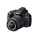 Nikon D3000 Digital SLR with 18-55mm VR Lens