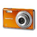 Olympus FE-4000 Tangerine Orange Digital Camera