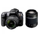 Sony Alpha A550 Digital SLR Camera plus 18-55mm and 55-200mm Lenses