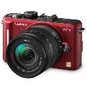 Panasonic GF1 Red Digital Camera with 14-45mm Lens