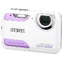 Pentax Optio WS80 White / Purple Digital Camera