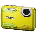 Pentax Optio WS80 Yellow / Green Digital Camera