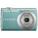 Nikon Coolpix S220 Green Compact Digital Camera