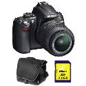 Nikon D5000 plus 18-55mm VR Lens plus Free Gadget Bag