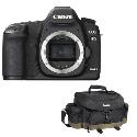 Canon EOS 5D Mark II Digital SLR Camera Body with Free 10EG Deluxe Gadget Bag
