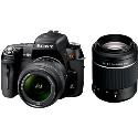 Sony Alpha A450 Digital SLR Camera plus 18-55mm and 55-200mm Lenses