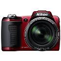 Nikon Coolpix L110 Red Digital Camera