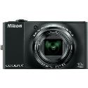 Nikon Coolpix S8000 Black Digital Camera