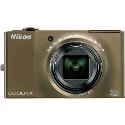 Nikon Coolpix S8000 Brown Digital Camera