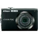 Nikon Coolpix S3000 Black Digital Camera