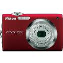 Nikon Coolpix S3000 Red Digital Camera