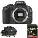 Canon EOS 550D Digital SLR Camera Body plus Free Battery, 10EG Gadget Bag and 8GB Card