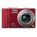 Panasonic LUMIX DMC-TZ10 Red Digital Camera