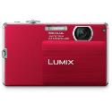 Panasonic LUMIX DMC-FP3 Red Digital Camera
