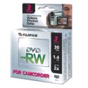 Fuji 8cm DVD+RW with Jewel Cases - 4x Speed - 3 Discs
