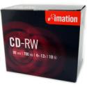 Imation CD-RW Showbox 700MB - 12x Speed - 10 Discs