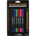 Delkin Archival Gold CD/DVD-R Safe Pens - 6 Pack