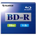 Fuji Blu-Ray BDR with Jewel Case 25GB - 12x Speed - 5 Discs