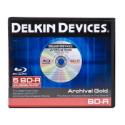 Delkin BD-R Archival Gold Scratch Armor - 5 Discs