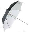 Interfit 109cm Black/White Umbrella - 7mm Shaft