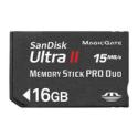 SanDisk 16GB Ultra II Memory Stick Pro Duo