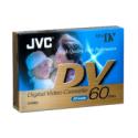 JVC DVM-60 MiniDV Blank Tapes - 60 mins (Singles)