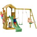PLUM PREMIUM WOODEN LOOKOUT TOWER with SWINGS