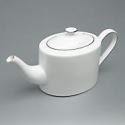  Le Vrai Gourmet Fine china platinum band teapot