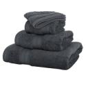 Dark grey Egyptian cotton BATH TOWEL
