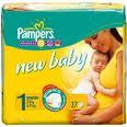 Pampers newborn nappys