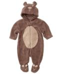 Fleece teddy bear sleepsuit 0-3 mths