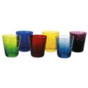 Linley Coloured Crystal Water Tumblers