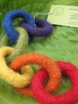 Felted Wool Baby Links