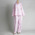 Joe Boxer Flannel Leopard Print Pajama Set - Plus 