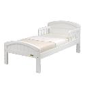 Country Toddler Bed in White