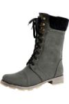 Pixie Flat Lace Up Worker Boot