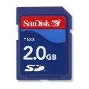 Sandisk 2GB SD Memory Card