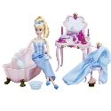 Disney Princess Doll and Bathroom Set - Cinderella
