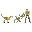 Jurassic Park Deluxe Figure Pack - Alan Grant Vs Velociraptor