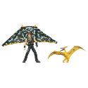 Jurassic Park Deluxe Figure Pack - Billy Brennan Vs Pteranodon