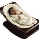 coco bloom Baby Lounger in cappuccino/coconut white
