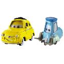 Disney Pixar Cars with Lenticular Eyes - Luigi and Guido