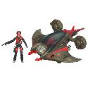 G.I. Joe Alpha Vehicles - Mantis Attack Craft with Aqua-Viper