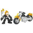 Spider-Man 3 Squad Figure 2 Pack - Flame Cycle/Ghost Rider