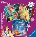 Ravensburger Disney Princess 3 In a Box Jigsaw Puzzles